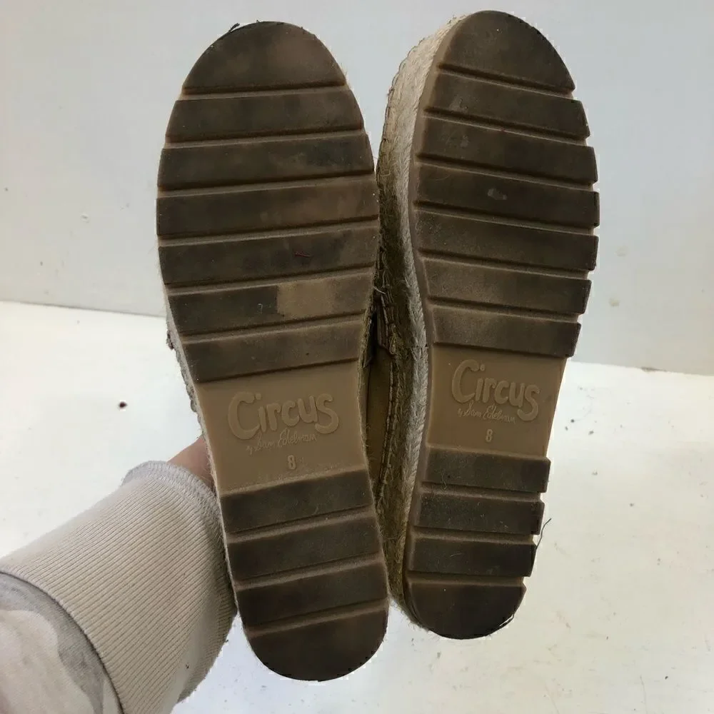Circus by Sam Edelman Tan Suede Espadrilles 8